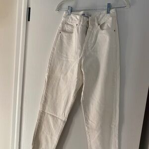 Zara High Waist Taper Jean